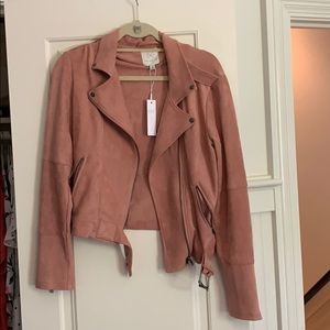 GF Collection Pink Suede Jacket